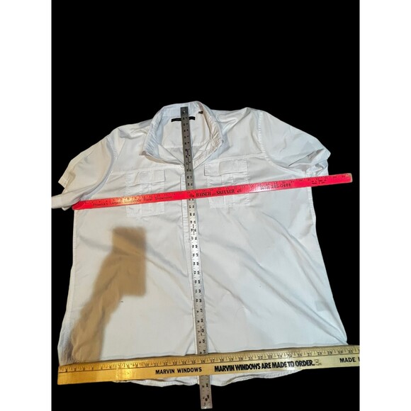 Sean John White Button Down Shirt 4XB - Picture 4 of 10